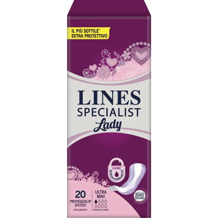 Lines Specialist Lady Assorbenti Femminili Ultra Mini 20 pezzi