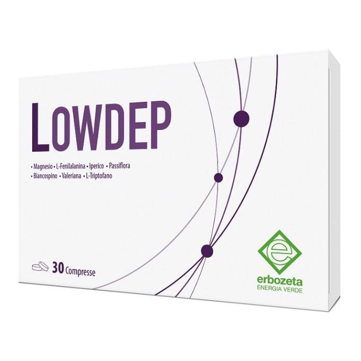 Erbozeta Lowdep Integratore Benessere Mentale 30 Compresse