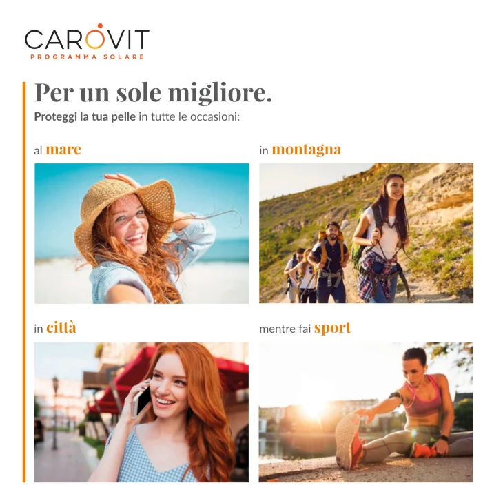 Carovit Programma Solare Crema Viso Spf 50+ 50 ml