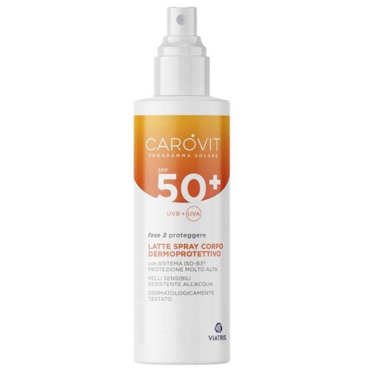 Carovit Programma Solare Latte Spray Corpo Dermoprotettivo Spf 50+ 200 ml