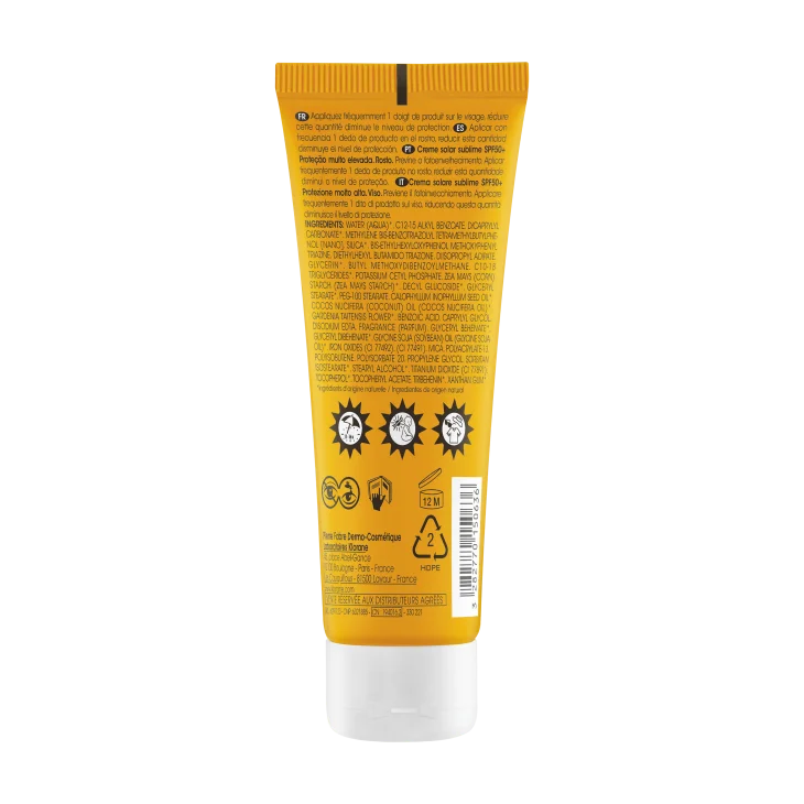 Klorane Polysianes Crema Solare Sublime Viso SPF 50+ 50 ml