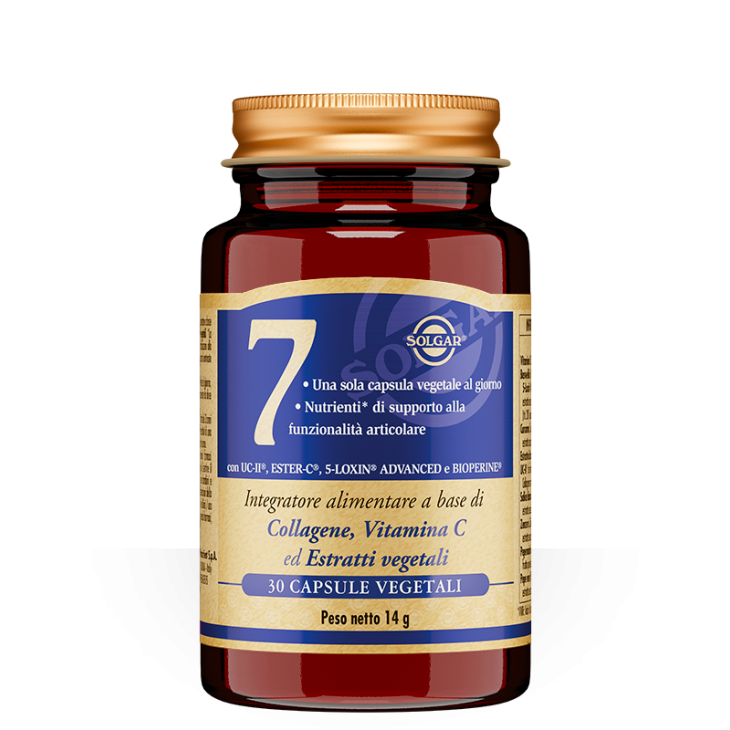 Solgar 7 Integratore per il Benessere Articolare 30 Capsule Vegetali