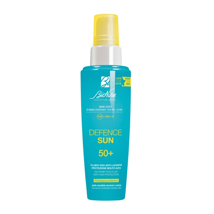 Bionike Defence Sun Fluido Viso Anti-Lucidità Spf 50+ 50 ml