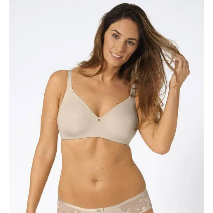 Triumph Body Make Up Essentials N Reggiseno Senza Ferretto Beige Taglia 80C