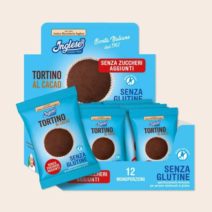 INGLESE TORTINO CACAO PROMO MONOPORZIONE 40 G