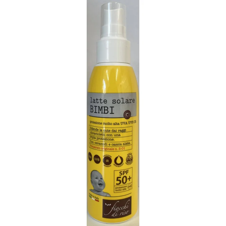 Fiocchi Di Riso Latte Solare Spray Bimbi 50+ 140 Ml