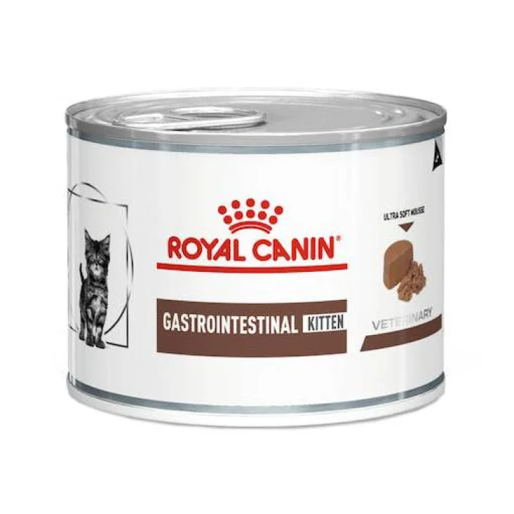Veterinary Health Nutrition Wet Cat Gastrointestinal Kitten 195 G