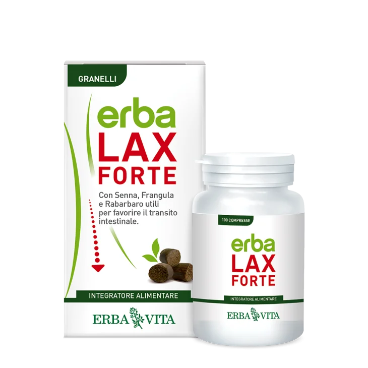 Erbalax Forte Granelli Integratore Benessere Intestinale 30 G