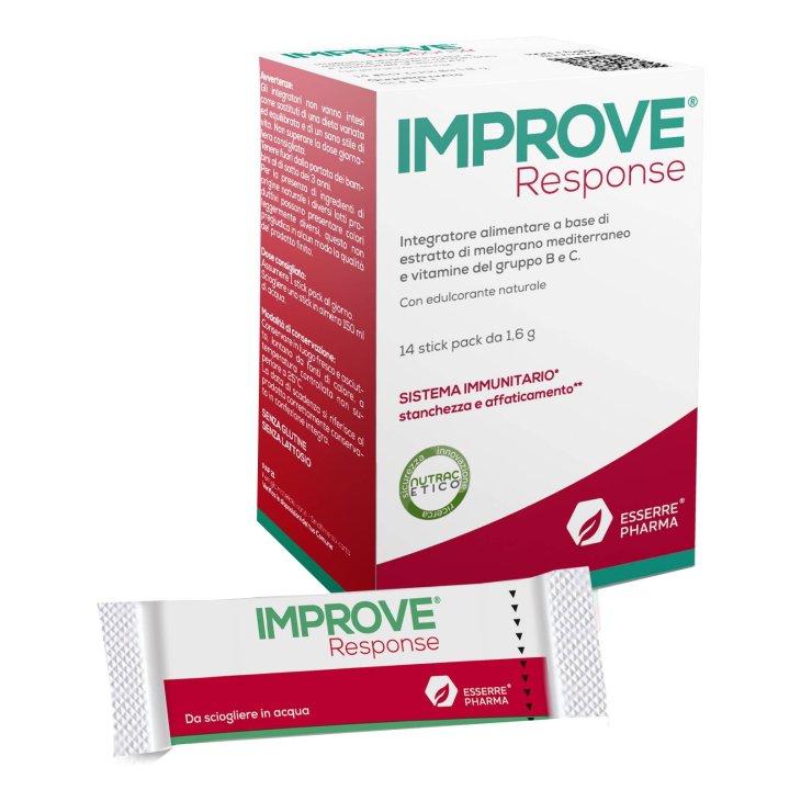 Esserre Pharma Improve Response Integratore Contro la Stanchezza 14 Stick
