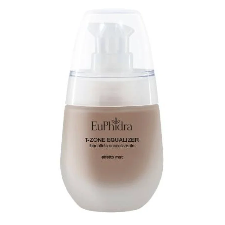 Euphidra T-Zone Equalizer Fondotinta Effetto Mat per T-Zone Colore Ambra 30 ml