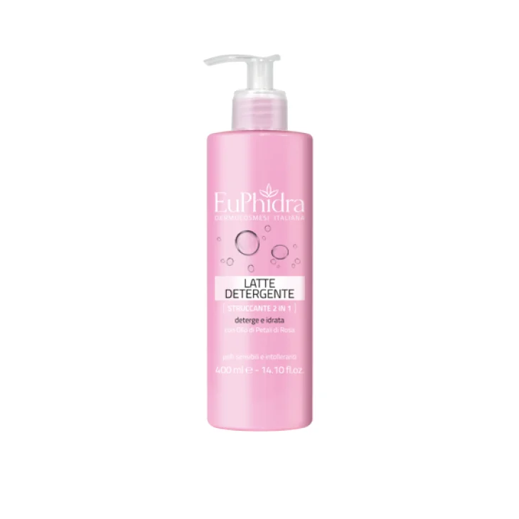 Euphidra Latte Detergente Struccante 2 in 1 Pelli Sensibili 200 ml