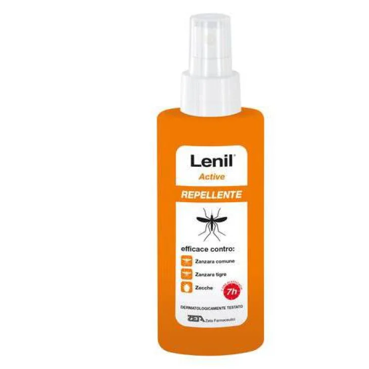 LENIL ACTIVE SPRAY SOLUZIONE ANTIZANZARA IN FLACONE + POMPASPRAY 100 ML