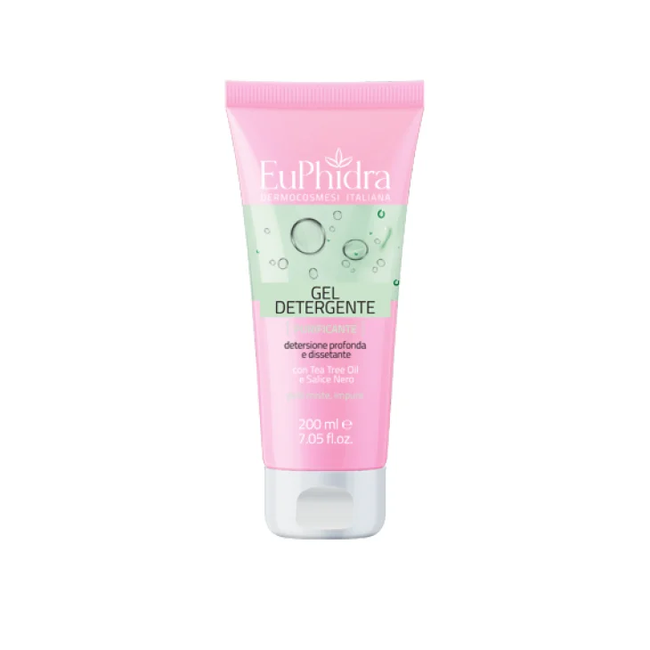 Euphidra Gel Detergente Purificante Pelli Miste e Impure 200 ml