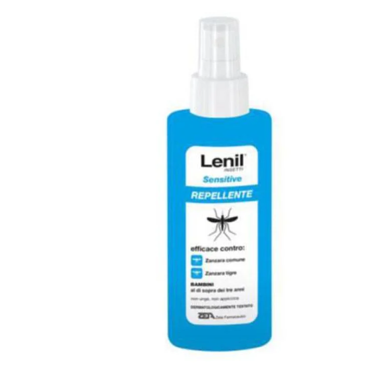 LENIL INSETTI SENSITIVE EMULSIONE ANTIZANZARA IN FLACONE + POMPA DISPENSER 100 ML