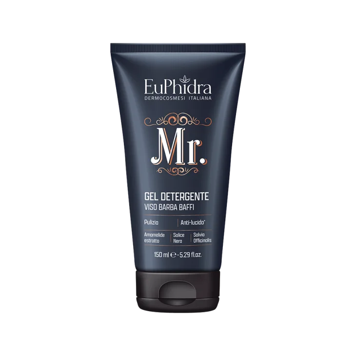 Euphidra Mr Detergente Viso Barba Baffi 150 Ml