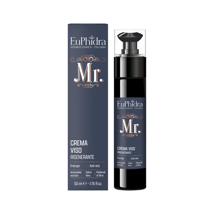 Euphidra Mr Crema Viso Rigenerante Anti Età 50 Ml