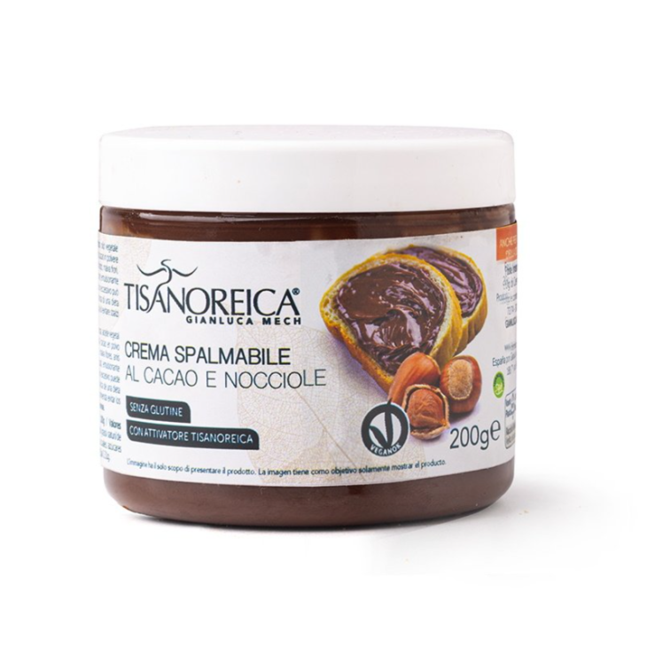 Tisanoreica Crema Spalmabile Al Cacao E Nocciole Senza Glutine 200 g