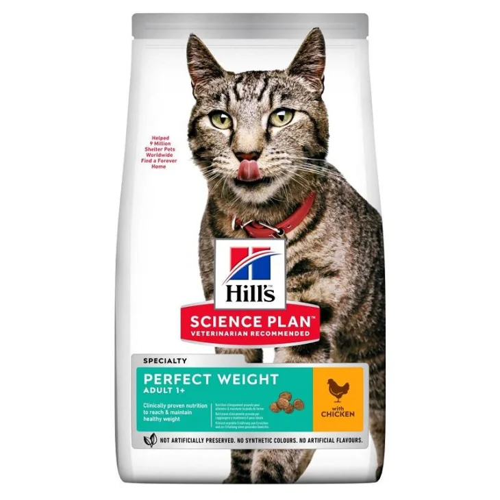 Science Plan Feline Ad Adt Perfect Weight Chicken 1500 g