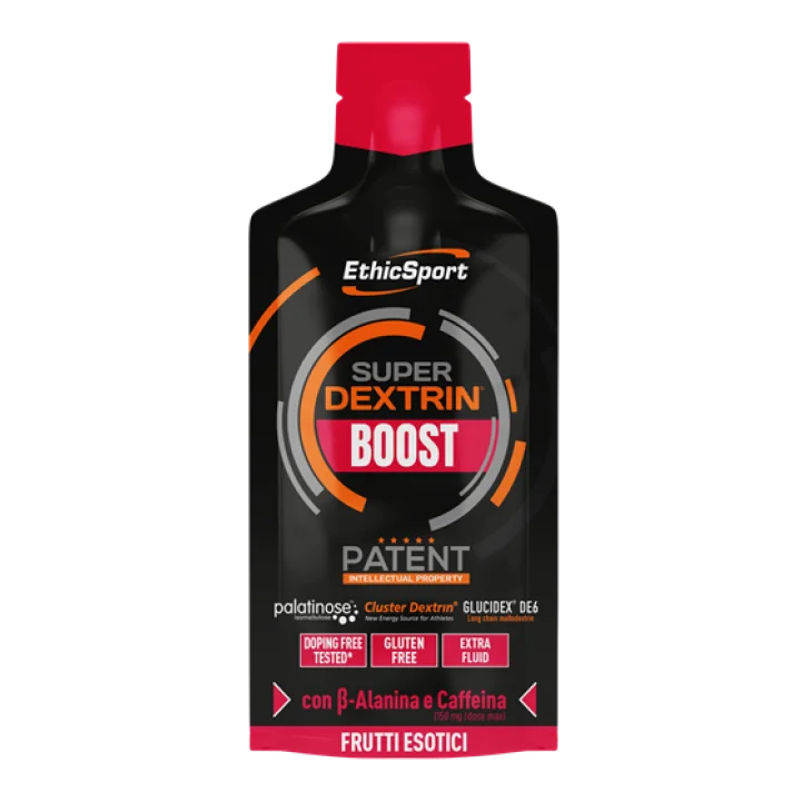 EthicSport Super Dextrin Boost Integratore Energetico Frutti Esotici 30 Ml