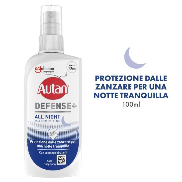 Autan Defense All Night Repellente antizanzare 12 ore 100 ml