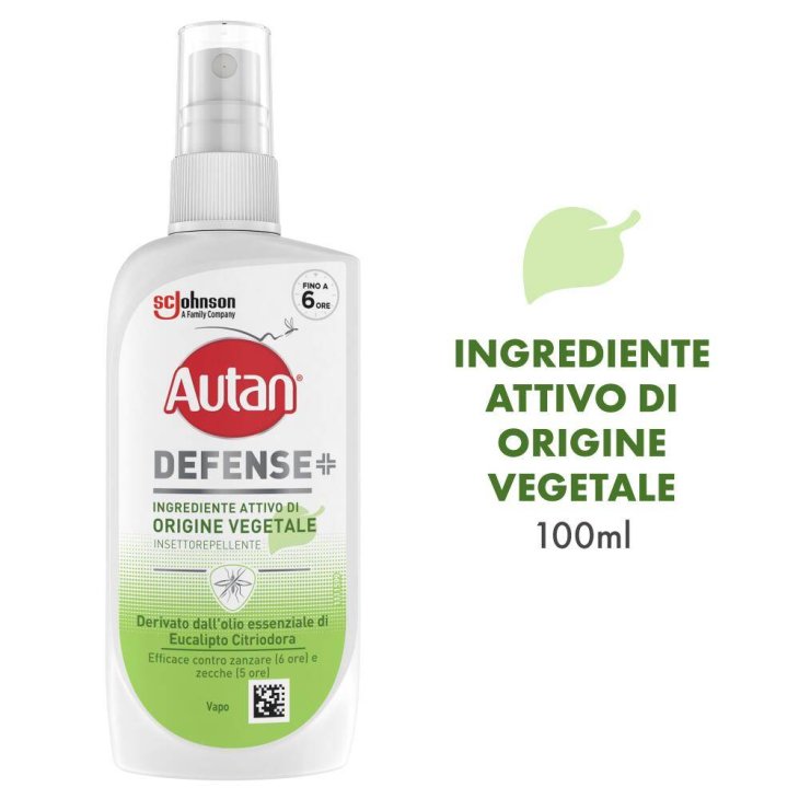 Autan Defense Origine Vegetale Repellente antizanzare 100 ml