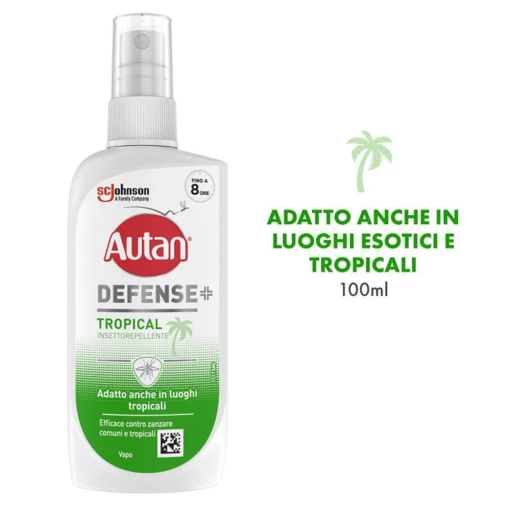 Autan Defense Tropical Repellente antizanzare 100 ml