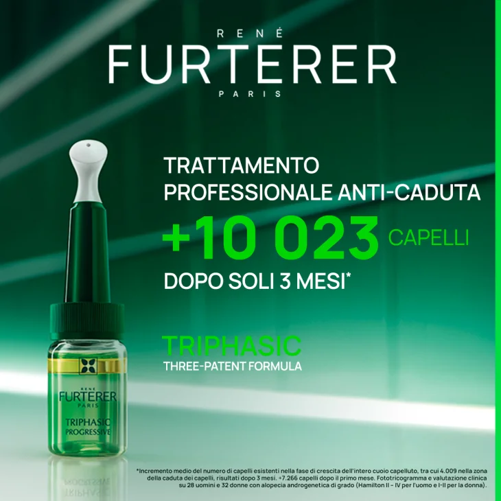René Furterer Triphasic Progressive Trattamento Contro La Caduta Dei Capelli 8 flaconi