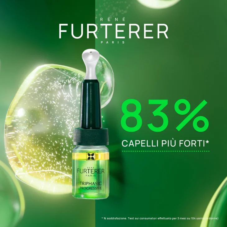 René Furterer Triphasic Progressive Trattamento Contro La Caduta Dei Capelli 8 flaconi
