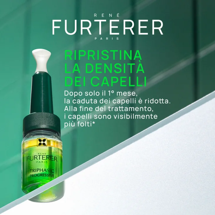 René Furterer Triphasic Progressive Trattamento Contro La Caduta Dei Capelli 8 flaconi