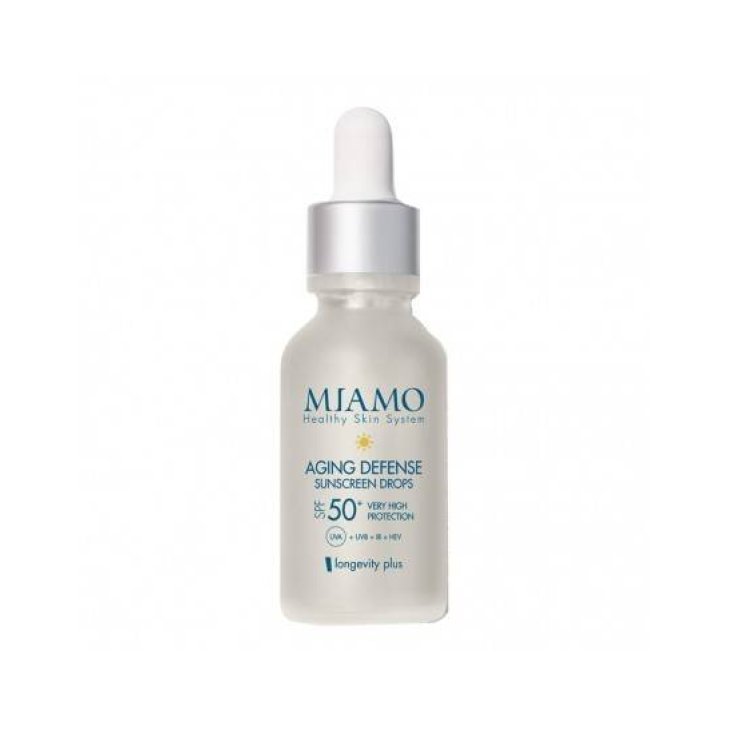 Miamo Aging Defense Sunscreen Drops Spf 50+ Siero Protezione Solare 30 ml