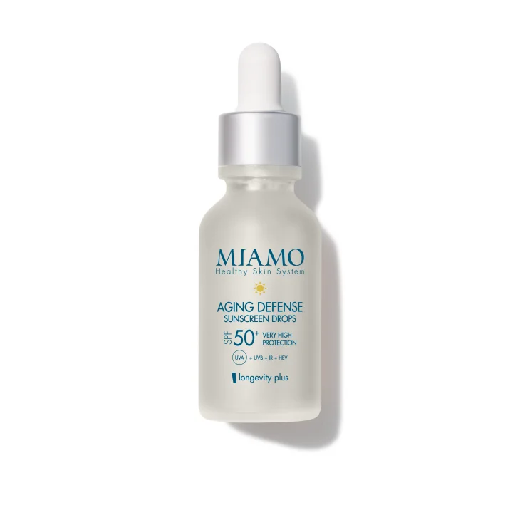 Miamo Aging Defense Sunscreen Drops Spf 50+ Siero Protezione Solare 30 ml