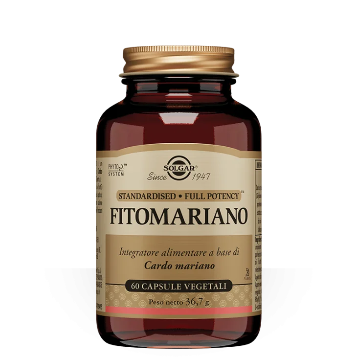 Solgar Fitomariano Integratore Depurativo 60 Capsule Vegetali