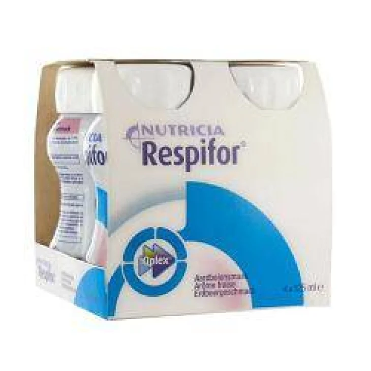Nutricia Respifor Fragola Alimento Energetico 125 Ml 4 Pezzi