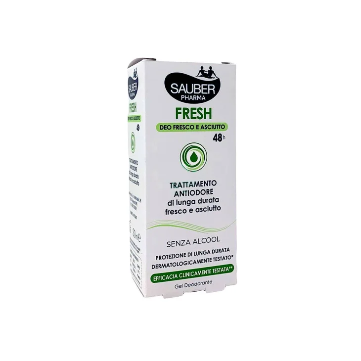 Sauber Fresh Gel Deodorante Trattamento Anti-Odore 48H 30 ml