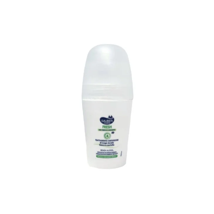 Sauber Fresh Deodorante Roll-on Trattamento Anti-Odore 48H 50 ml