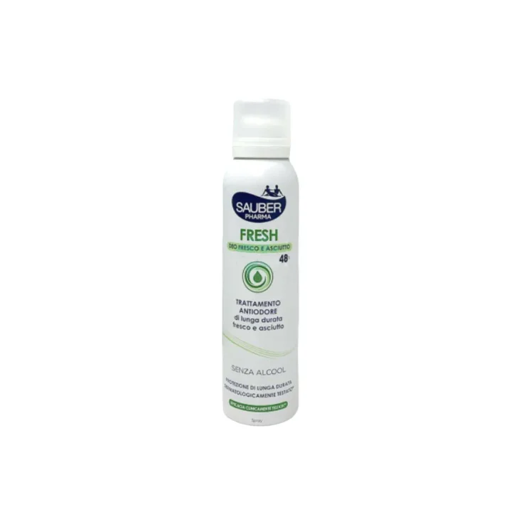 Sauber Fresh Deodorante Spray Trattamento Anti-Odore 48H 150 ml