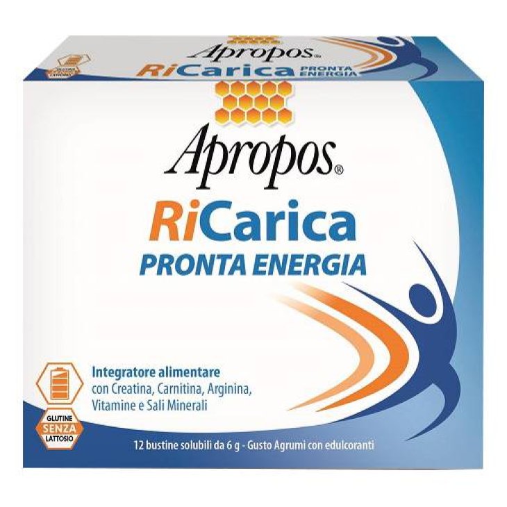 Apropos RiCarica Pronta Energia contro Stanchezza 12 bustine