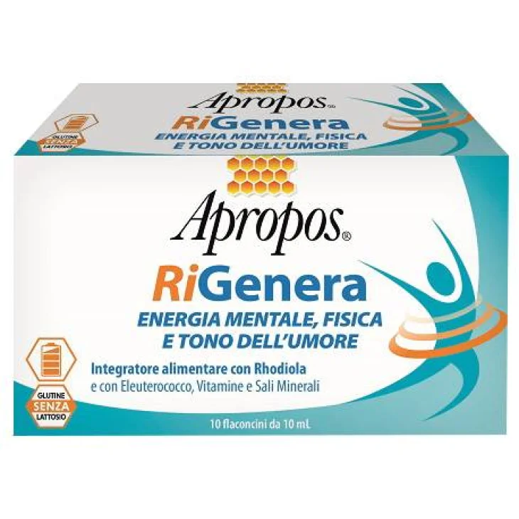 Apropos RiGenera Energia Fisica e Mentale 10 flaconcini