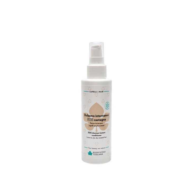 Biofficina Toscana Balsamo Istantaneo SOS Castagna Capelli Secchi 150 ml