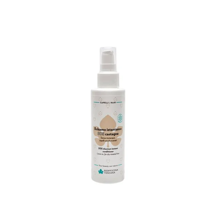 Biofficina Toscana Balsamo Istantaneo SOS Castagna Capelli Secchi 150 ml