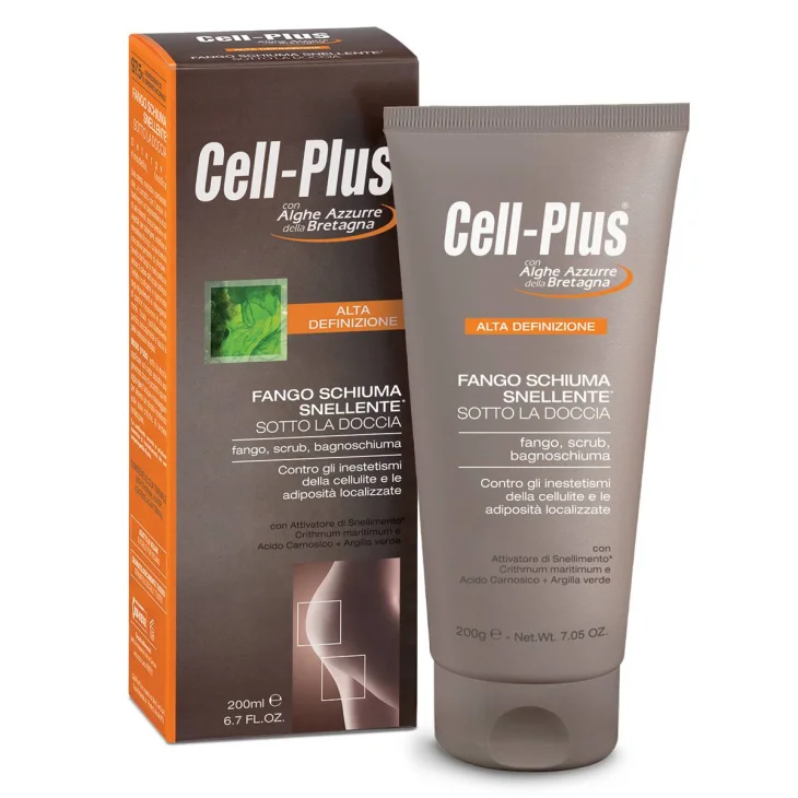 Bios Line Cell Plus Fango Schiuma Snellente Sotto la Doccia 200 ml
