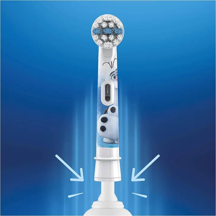 Oral B Kids Frozen II Testine Per Spazzolino Elettrico 4 Pezzi