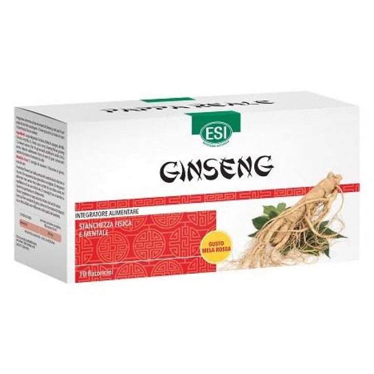 Esi Ginseng Integratore Tonico Ricostituente 10 flaconcini