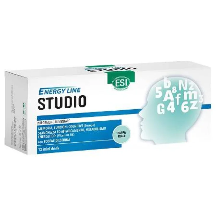 Esi Energy Line Studio Integratore Funzioni Cognitive 12 mini drink