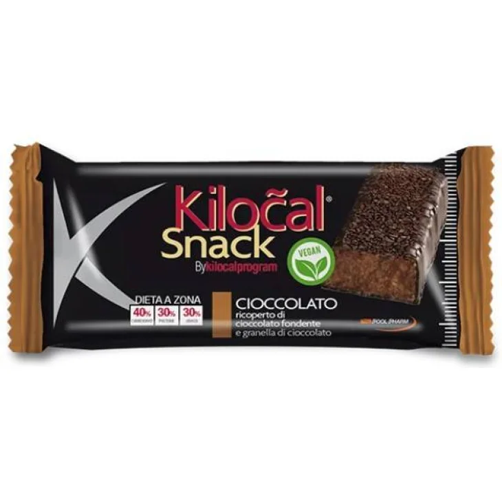 Kilocal Snack Cioccolato Barretta Dietetica 33 g