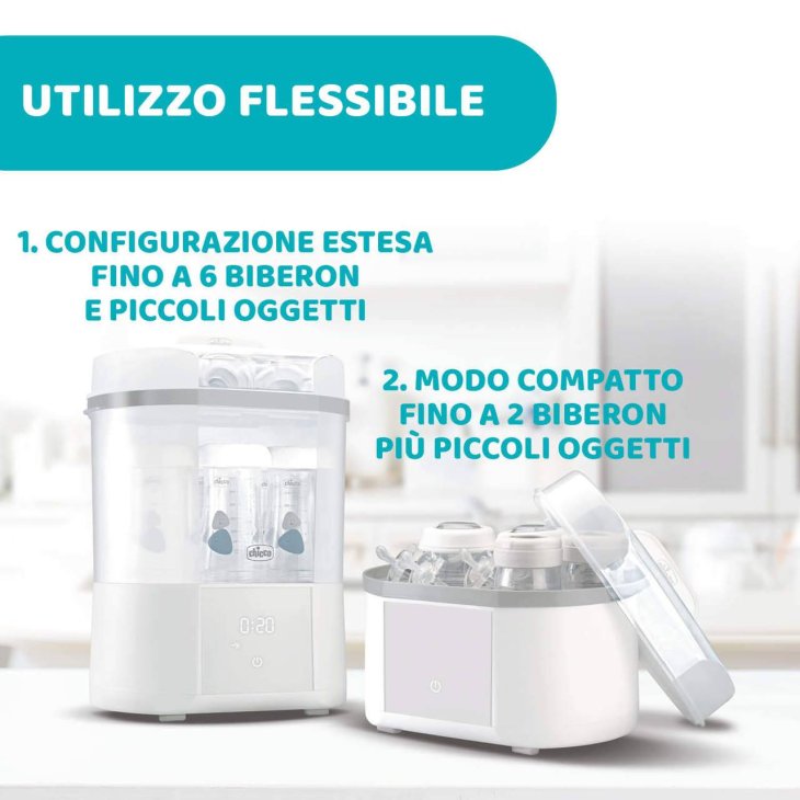 Chicco Sterilizzatore con Asciugatura per Piccoli Oggetti