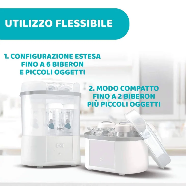 Chicco Sterilizzatore con Asciugatura per Piccoli Oggetti