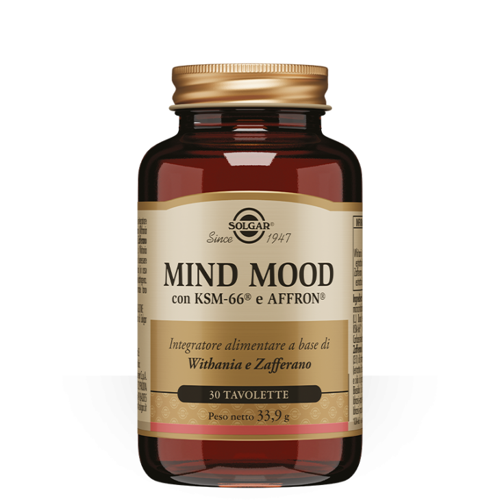 Solgar Mind Mood Integratore Benessere Mentale 30 Tavolette