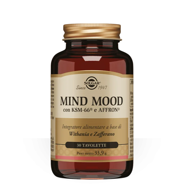 Solgar Mind Mood Integratore Benessere Mentale 30 Tavolette