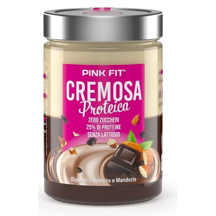 Pink Fit Cremosa Bigusto Fondente Mandorla con Proteine 300 G